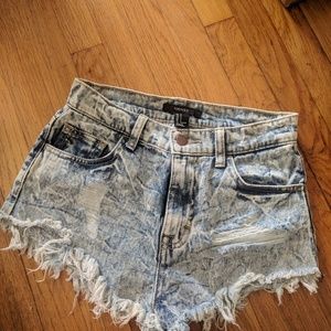Forever 21 Distressed Shorts